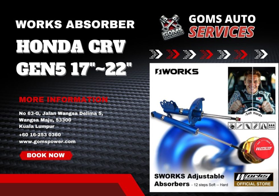 WORKS ABSORBER HONDA CRV GEN5 17~22