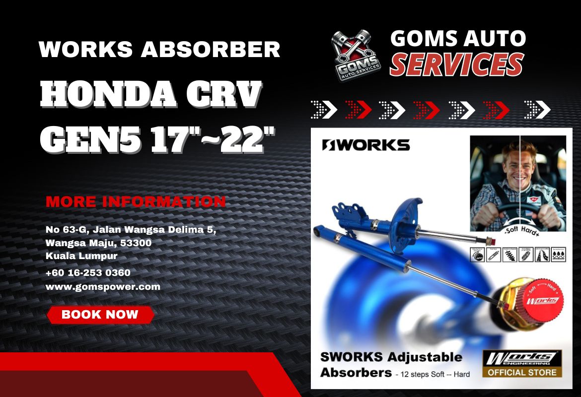 WORKS ABSORBER HONDA CRV GEN5 17~22