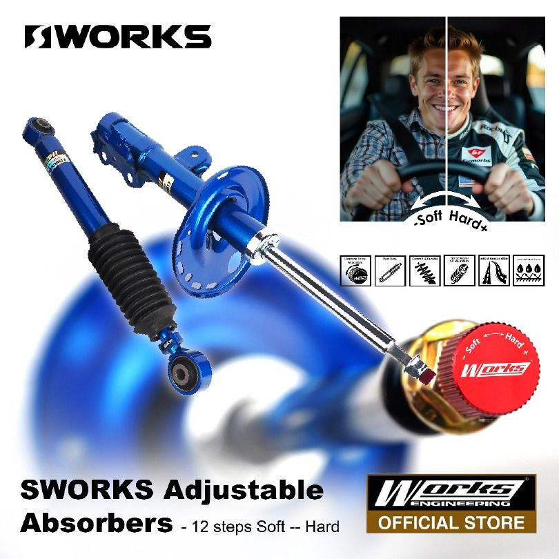 PERODUA ATIVA 2019 UP - WORKS ABSORBER